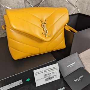 Saint Laurent Mini Lou Lou Crossbody Bag
